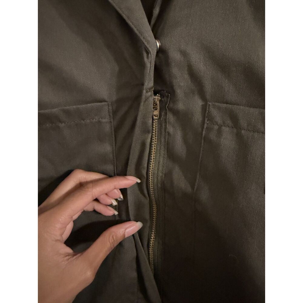 Green Dickies XS Short Sleeve Jumpsuit